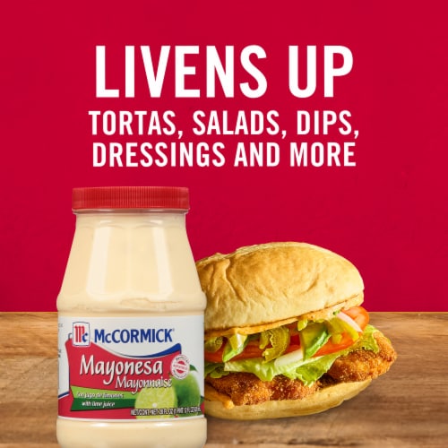 McCormick Mayonesa (Mayonnaise) With Lime Juice Perspective: top