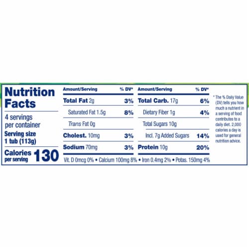 Stonyfield Organic® Strawberry Lowfat Yogurt Cups  with EnviroKidz Choco Chimps Perspective: top