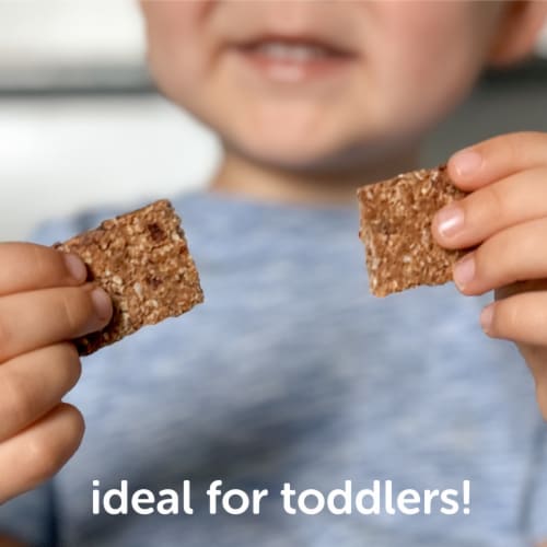 Beech-Nut Oaty Bars with Fruit & Whole Grain Strawberry Toddler Snack Bar Perspective: top