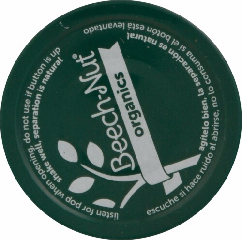 Beech-Nut® Organics Stage 1 Prune Baby Food Perspective: top