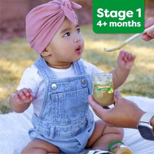 Beech-Nut Naturals Stage 1 Baby Food, Banana Perspective: top