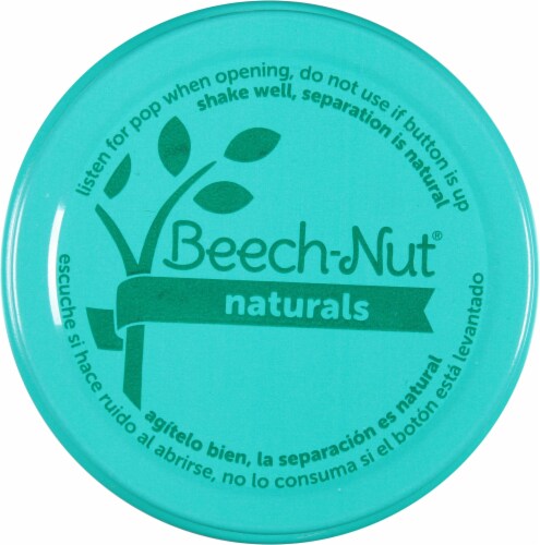 Beech-Nut® Naturals Apple Blueberries & Ginger Stage 1 Baby Food Perspective: top