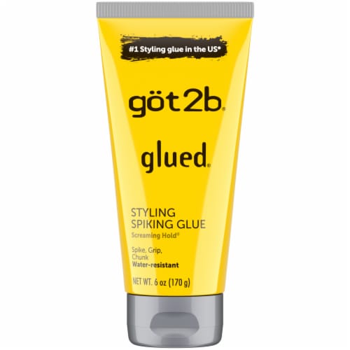 Schwarzkopf® got2b® Glued® Screaming Hold® Water-Resistant Styling Spiking Glue Perspective: top