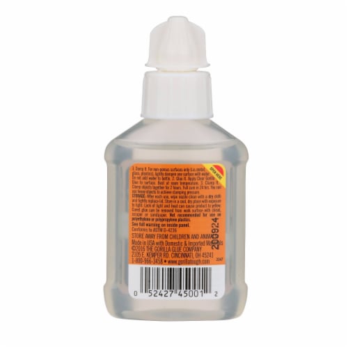 Gorilla Clear Glue Bottle, 1.75 fl. oz.