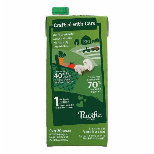 Pacific Foods™ Organic Mushroom Broth Perspective: top