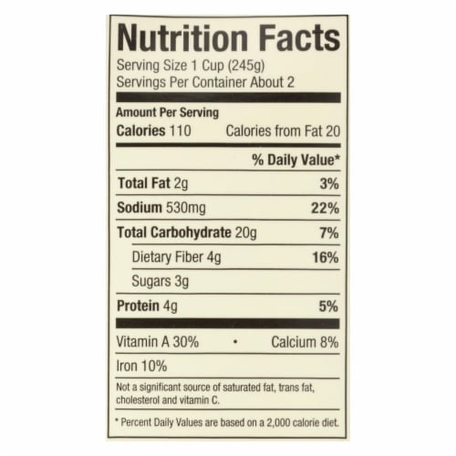 Pacific Foods® Organic Vegetable Quinoa Soup Perspective: top