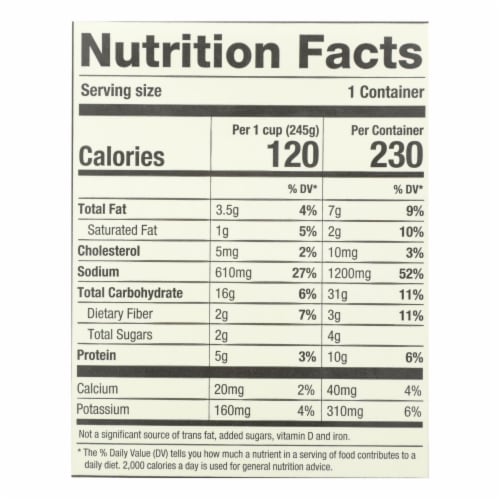 Pacific Foods™ Organic Chicken & Wild Rice Soup Perspective: top
