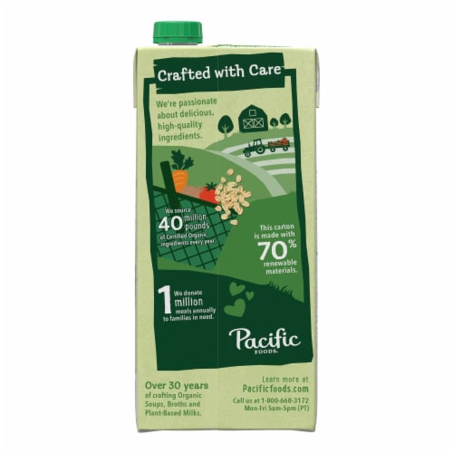 Pacific Foods™ Organic Oat Milk Cumin Carrot Soup Perspective: top