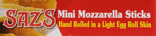 Saz's Mini Mozzarella Sticks Perspective: top