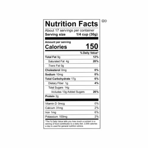 Fannie May Chocolatier's Mix Rocky Road Snack Mix (18 Ounce) Perspective: top