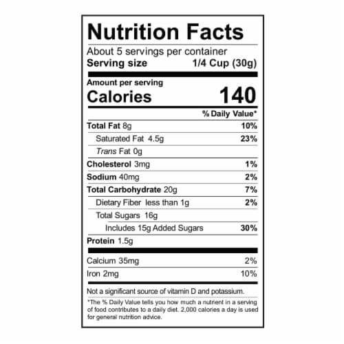 Fannie May Milk Chocolate Candy S'mores Snack Mix Perspective: top