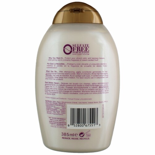 OGX Ultra-Hydrating Kandee Pop Glam Kisses xo Conditioner, 13 fl oz Perspective: top