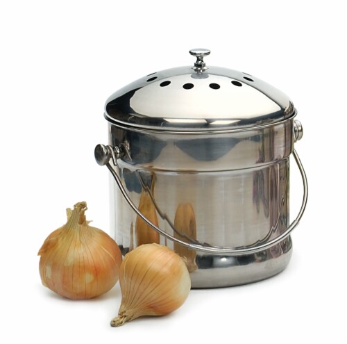RSVP Compost Pail - Jumbo - 1.5 Gallon Perspective: top