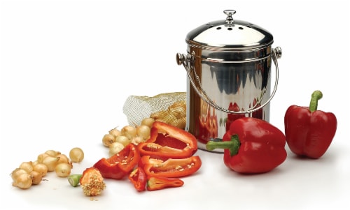 RSVP Compost Pail - Small - 1/2 Gallon Perspective: top