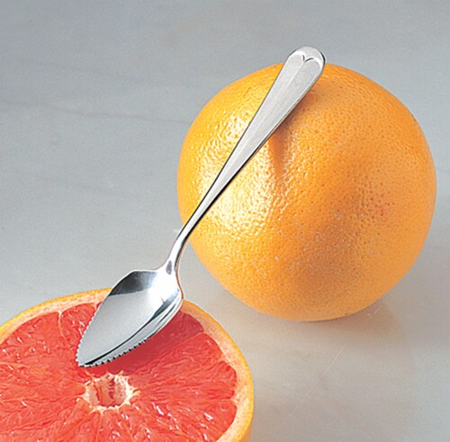 RSVP Endurance® Stainless Steel Grapefruit Spoon Perspective: top