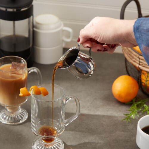 RSVP Endurance Milk Creamer Espresso Pitcher Perspective: top