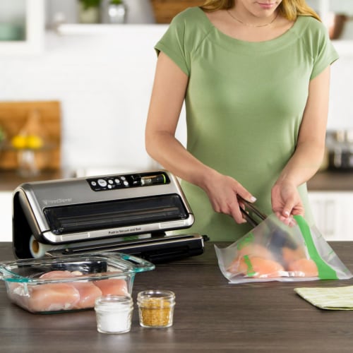 FoodSaver® Easy Seal & Peel Vacuum Seal Rolls, 11" x 14' , 2 Pack Perspective: top