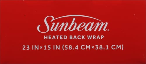 Sunbeam® Heated Back Wrap Perspective: top