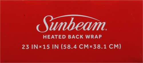 Sunbeam® Heated Back Wrap Perspective: top