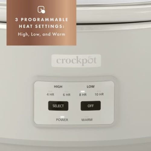 Crock-Pot 4 Quart Stainless Steel Cook & Carry Programmable Slow Cooker  with Lid, 1 Piece - Ralphs