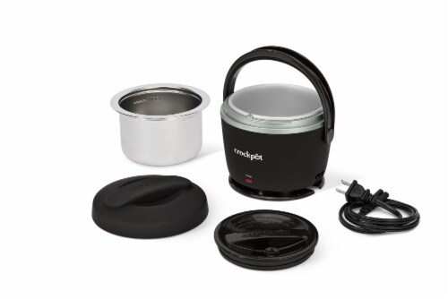 Crock-Pot™ On-The-Go Personal Lunch Food Warmer - Black Perspective: top