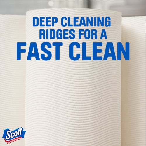 Scott Choose-A-Sheet Paper Towels Double Rolls Perspective: top