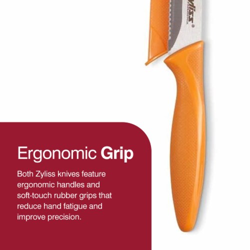 Zyliss® Serrated Utility Knife Set Perspective: top