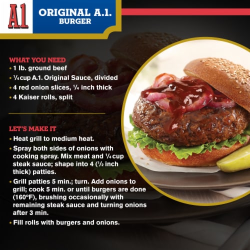 A.1. Original Steak Sauce Perspective: top