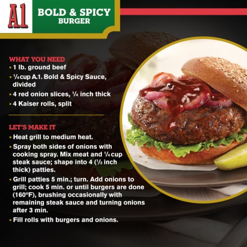 A.1. Bold & Spicy Sauce with Tabasco Perspective: top