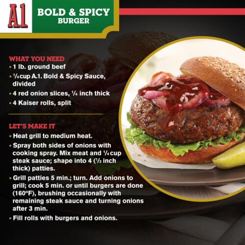 A.1. Bold & Spicy Sauce with Tabasco Perspective: top