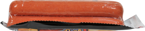 Ball Park Bun Size Angus Beef Franks Perspective: top