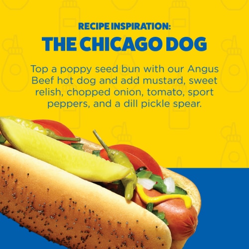 Ball Park Angus Beef Hot Dogs Perspective: top