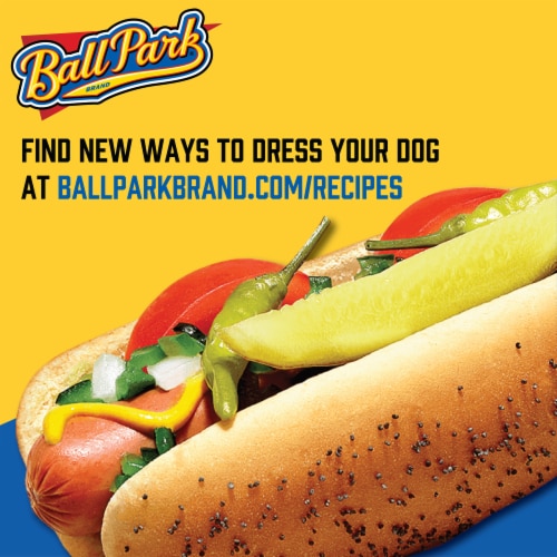 Ball Park® Bun Size Beef Franks Perspective: top
