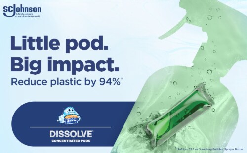 Scrubbing Bubbles® Dissolve™ Bathroom Cleaner Perspective: top