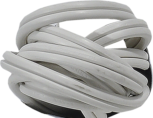 Prime® 3-Outlet Household Extension Cord - White Perspective: top