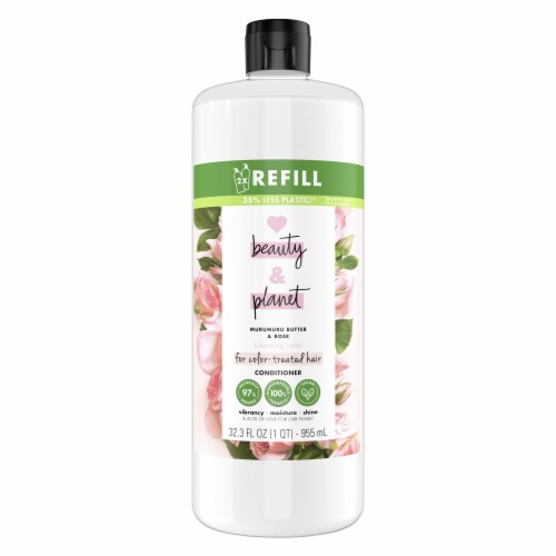 Love Beauty & Planet Silicone-Free Murumuru Butter & Rose Conditioner Perspective: top