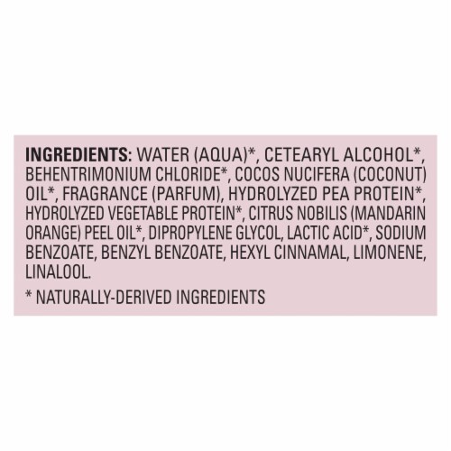 Love Beauty and Planet Vegan Biotin & Sun-Kissed Mandarin Silcone-Free Conditioner Perspective: top