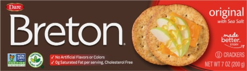 Breton Original Crackers Perspective: top