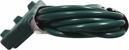 Globe® Indoor/Outdoor Grounded Extension Cords - Green Perspective: top