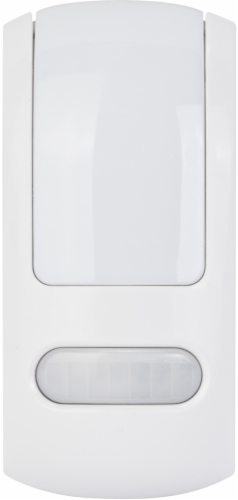 Globe Electric Designer™ Slim Profile LED Night Light - White Perspective: top