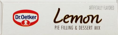 Dr. Oetker Lemon Pie Filling & Dessert Mix Perspective: top