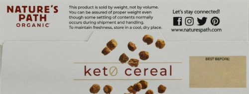 Nature's Path Organic® Cinnamon Toast Keto Cereal Perspective: top