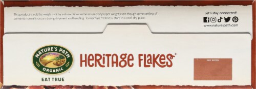 Nature's Path Organic® Heritage Flakes® Cereal Perspective: top