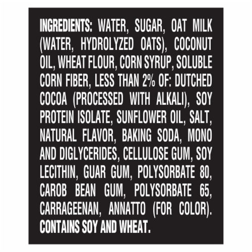 Breyers Dairy Free Cookies & Cream with Oat Milk Base Frozen Dessert Tub Perspective: top