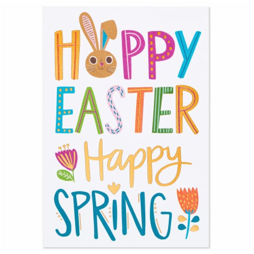 American Greetings #59 Easter Card (Every Happy Thing) Perspective: top