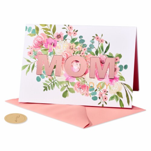 Papyrus #57 Mother’s Day Card (Mom) Perspective: top