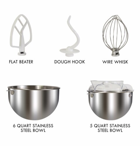 Kenmore Elite Heavy-Duty Bowl-Lift Stand Mixer Perspective: top