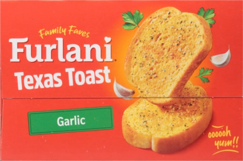 Furlani® Garlic Frozen Texas Toast Perspective: top