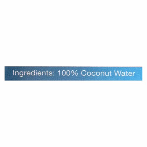 Blue Monkey Coconut Water - Natural 11.2 fl. oz (Pack of 24) Perspective: top