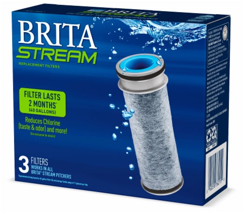 Brita Stream Replacement Water Filter Perspective: top